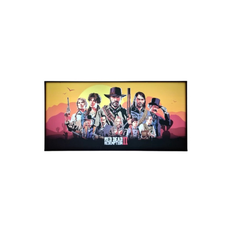 تابلو لایتباکس گیمینگ Red Dead
