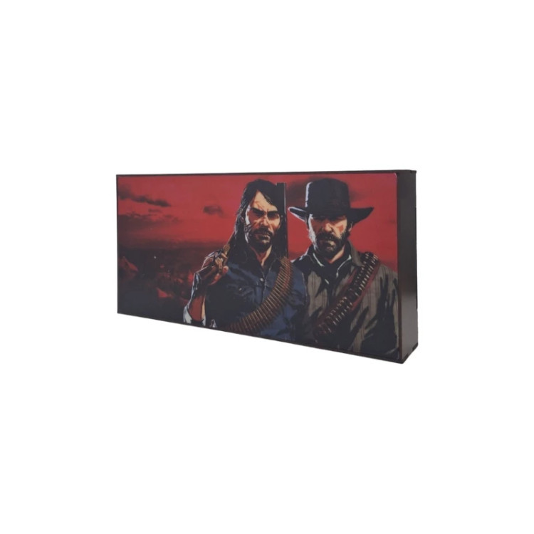 تابلو لایتباکس گیمینگ Red Dead