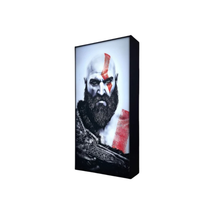 تابلو لایتباکس گیمینگ God of War