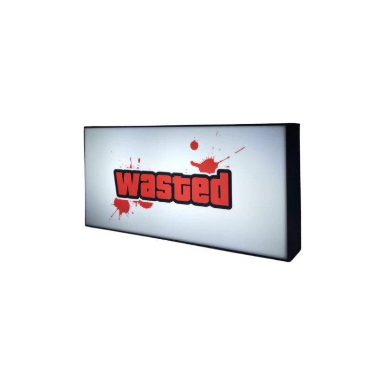 تابلو لایتباکس گیمینگ Wasted