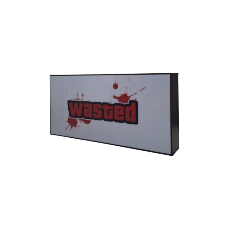 تابلو لایتباکس گیمینگ Wasted
