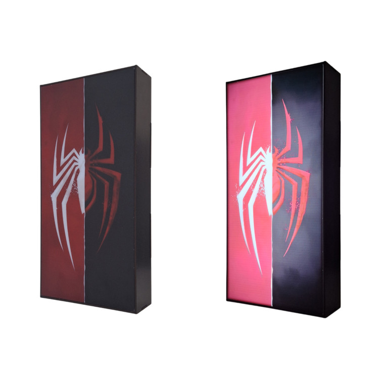 تابلو لایت باکس گیمینگ Spider Man کد AB09